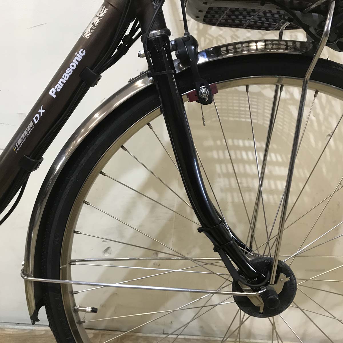中古電動自転車  パナソニック ビビ DX ブラウン 26インチ KD068