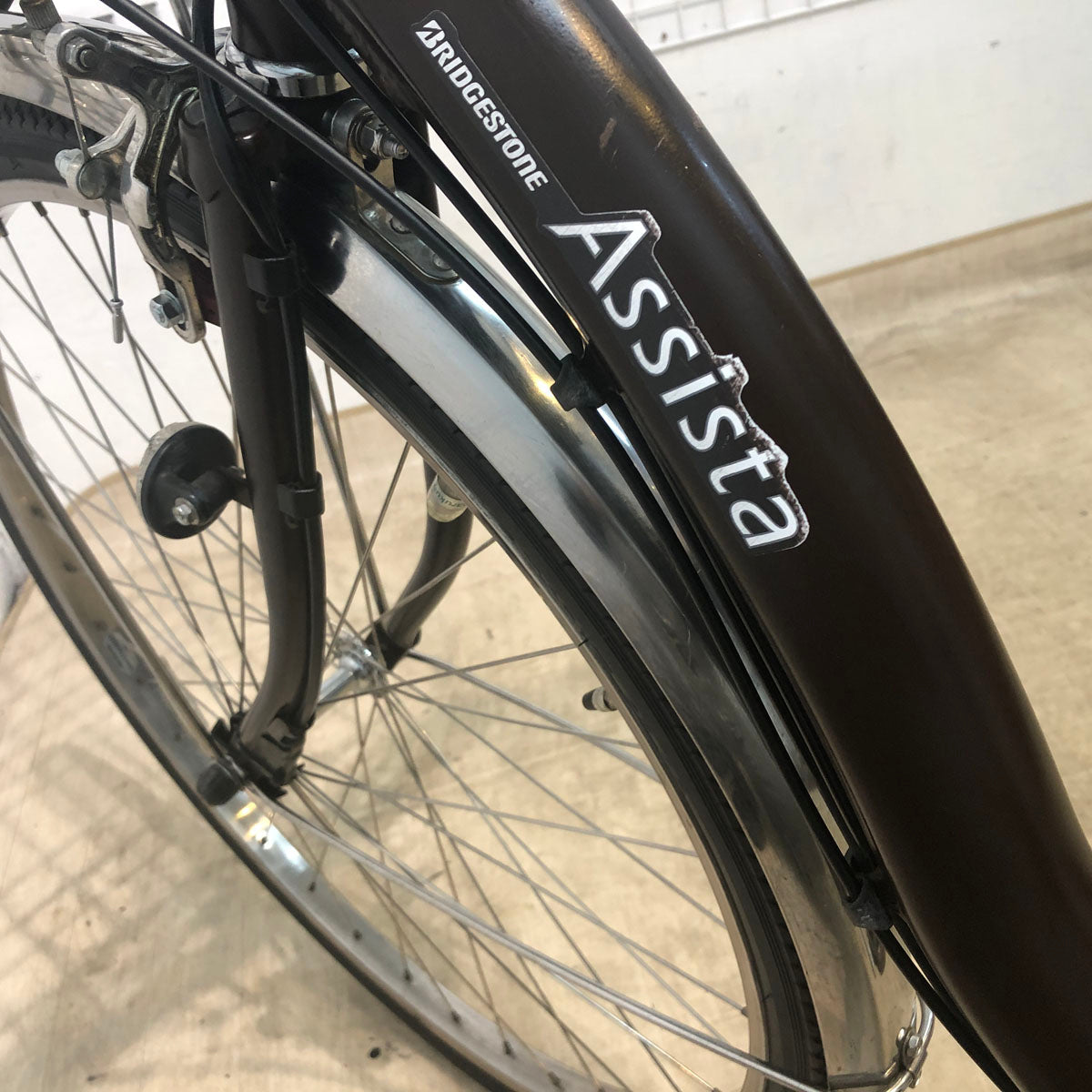 ブリヂストン アシスタ DX スペシャル ブラウン 26インチ YX027 【中古車】