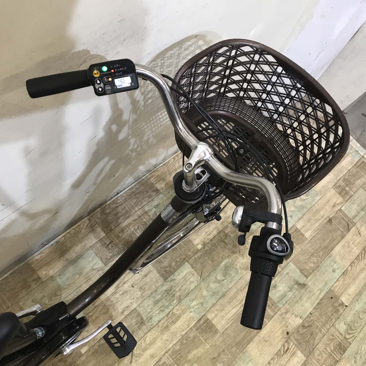 中古電動自転車  パナソニック ビビ DX ブラウン 26インチ KD068
