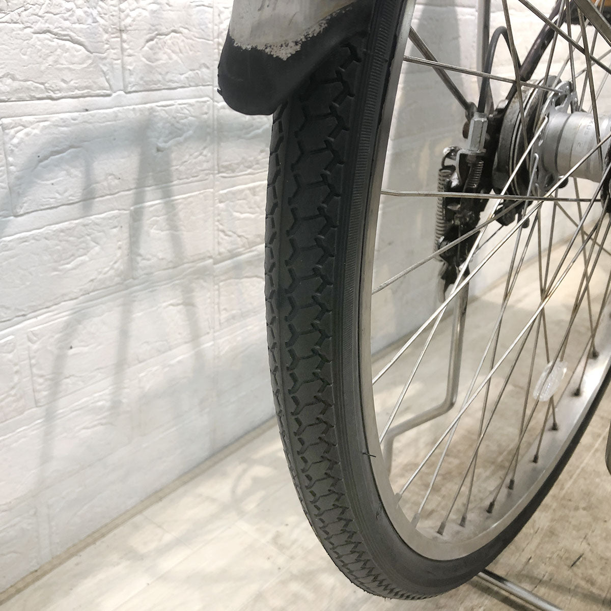 中古電動自転車 パナソニック ビビ DX パープル 26インチ YE103