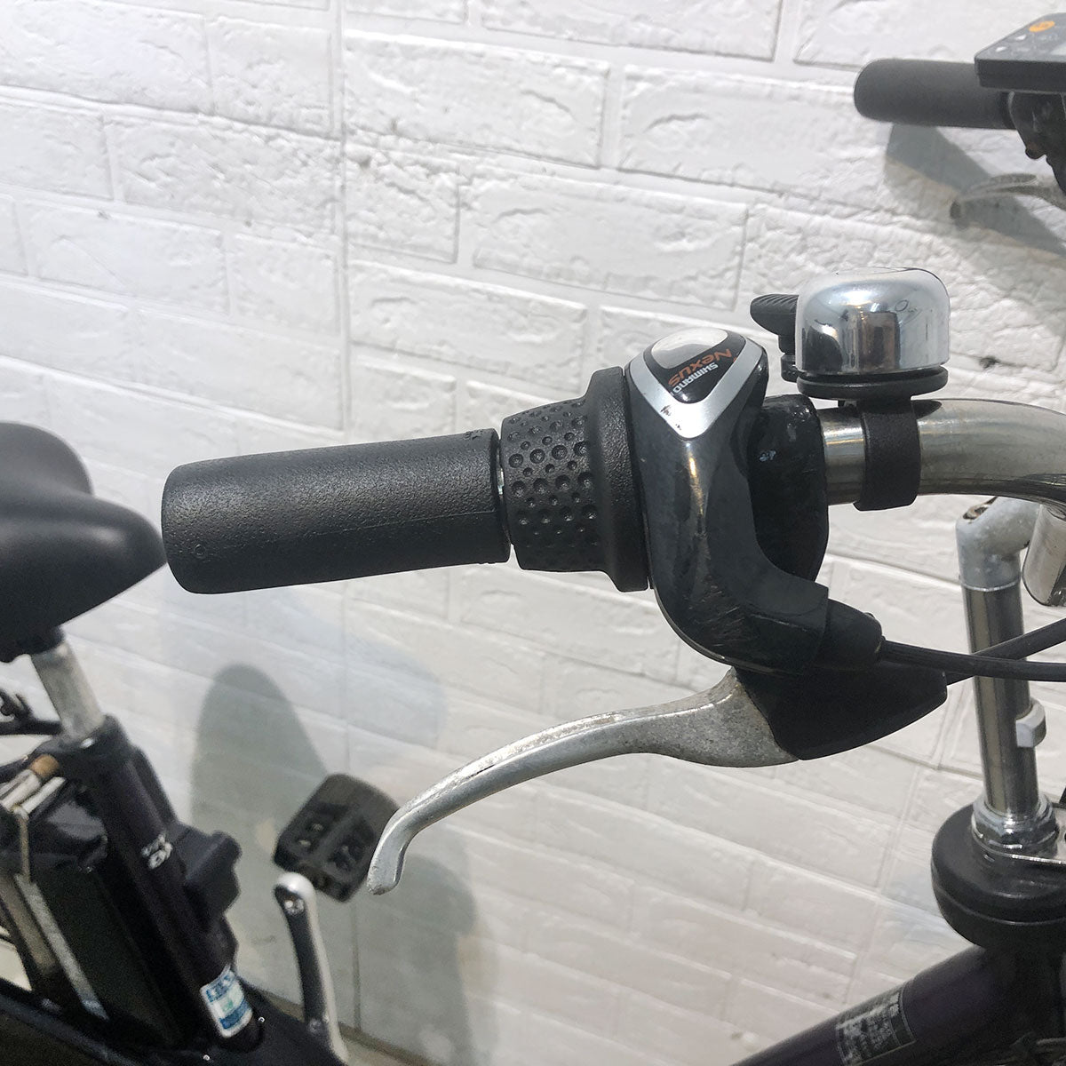 中古電動自転車 パナソニック ビビ DX パープル 26インチ YE103