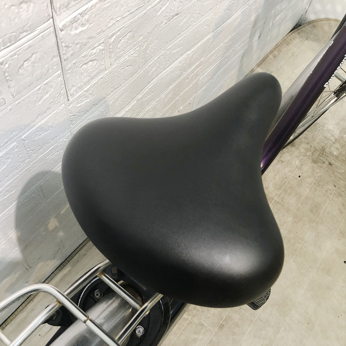 中古電動自転車 パナソニック ビビ DX パープル 26インチ YE103