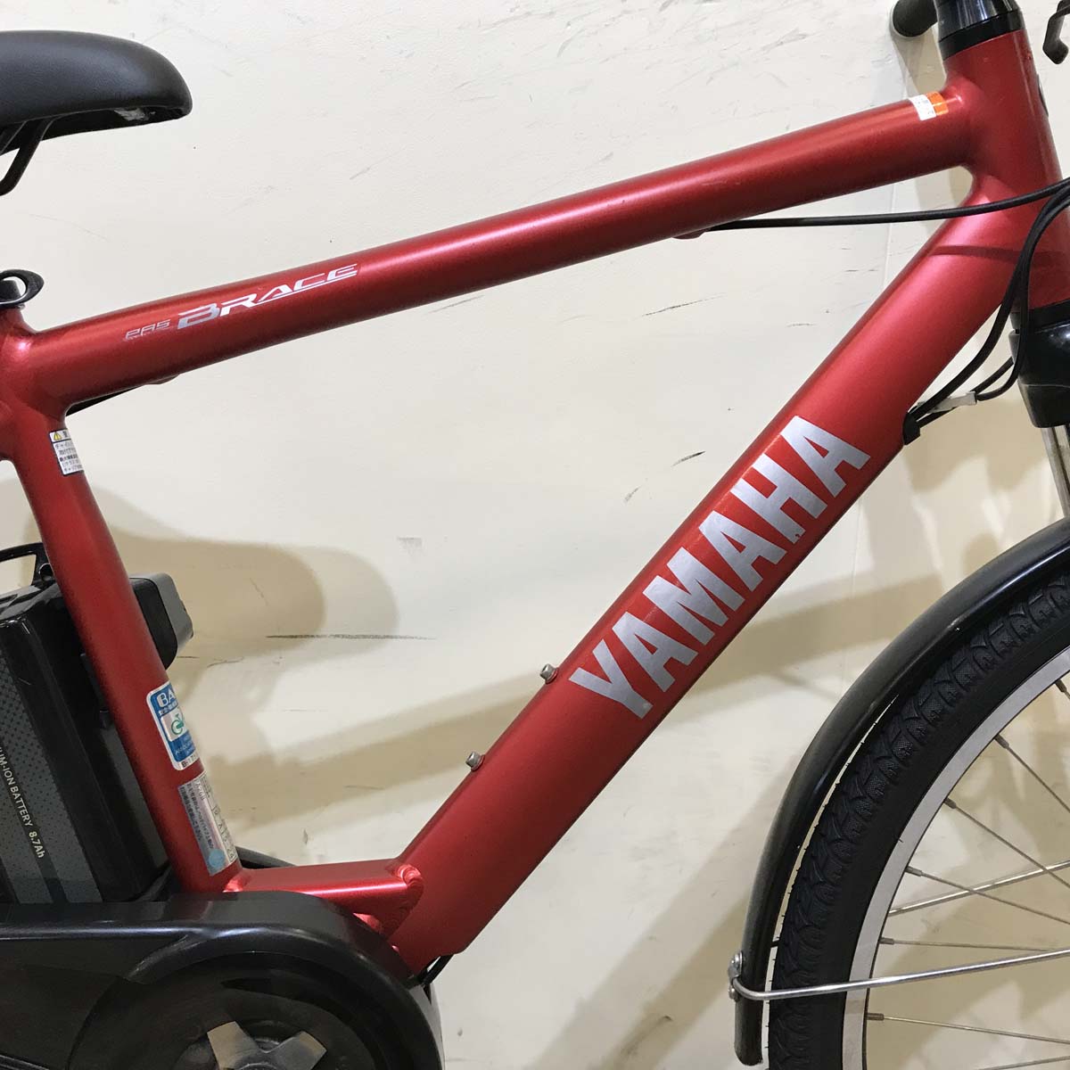 ヤマハ PAS Brace XL パス ブレイス XL レッド 26インチ KU017 【中古車】