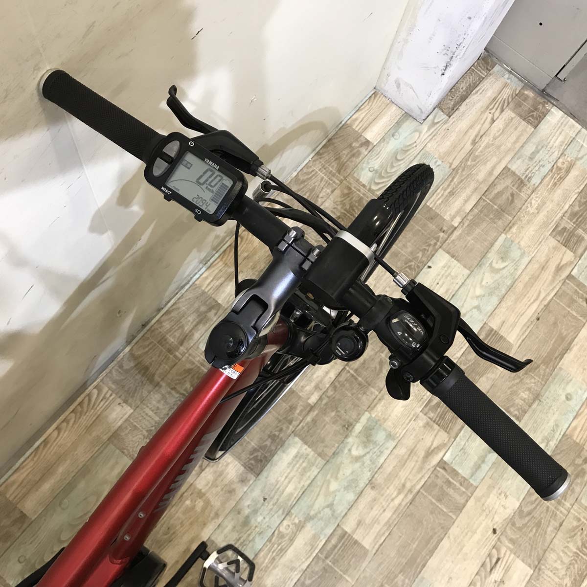 ヤマハ PAS Brace XL パス ブレイス XL レッド 26インチ KU017 【中古