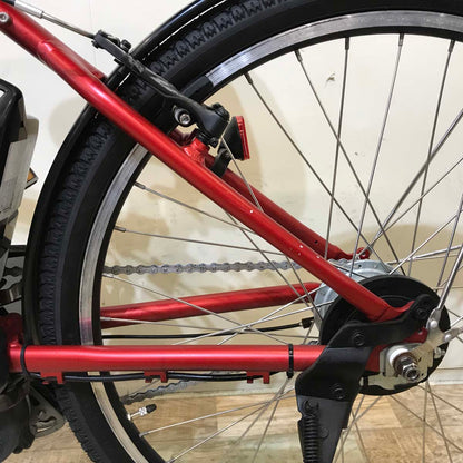 ヤマハ PAS Brace XL パス ブレイス XL レッド 26インチ KU017 【中古車】