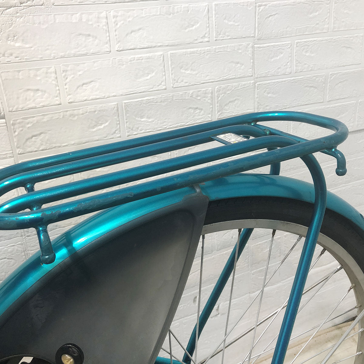 中古電動自転車 ブリヂストン アシスタ ファイン ブルー 26インチ YE104