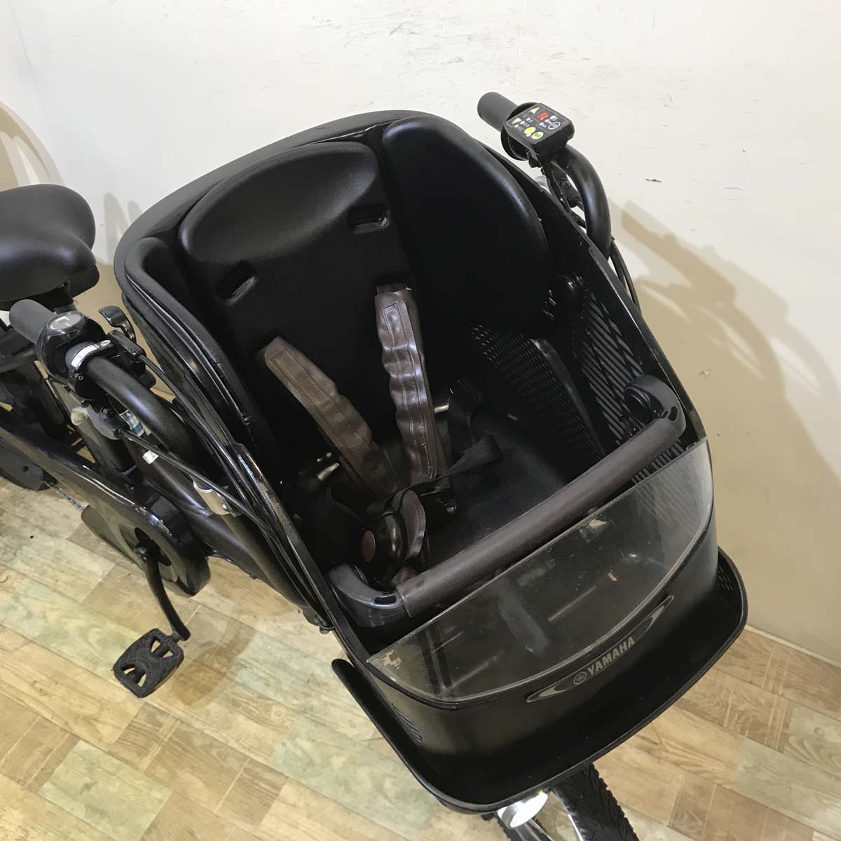中古電動自転車 ヤマハ PAS Kiss mini パス キッス ミニ ブラウン 20インチ KD070