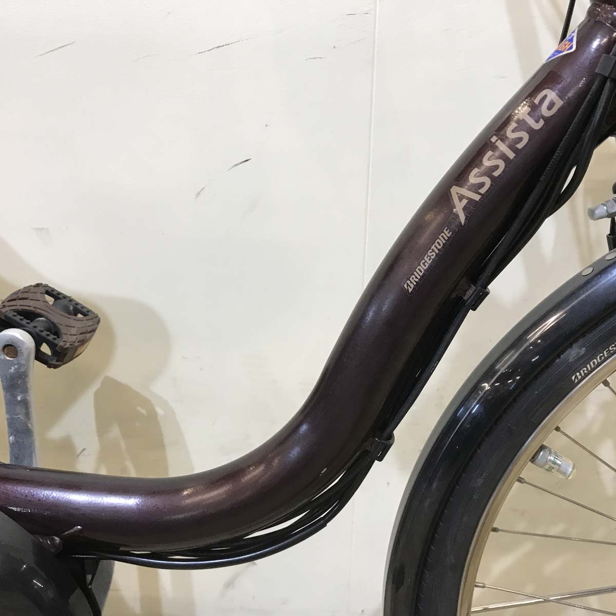 ブリヂストン アシスタ DX ブラウン 24インチ KU018 【中古車】
