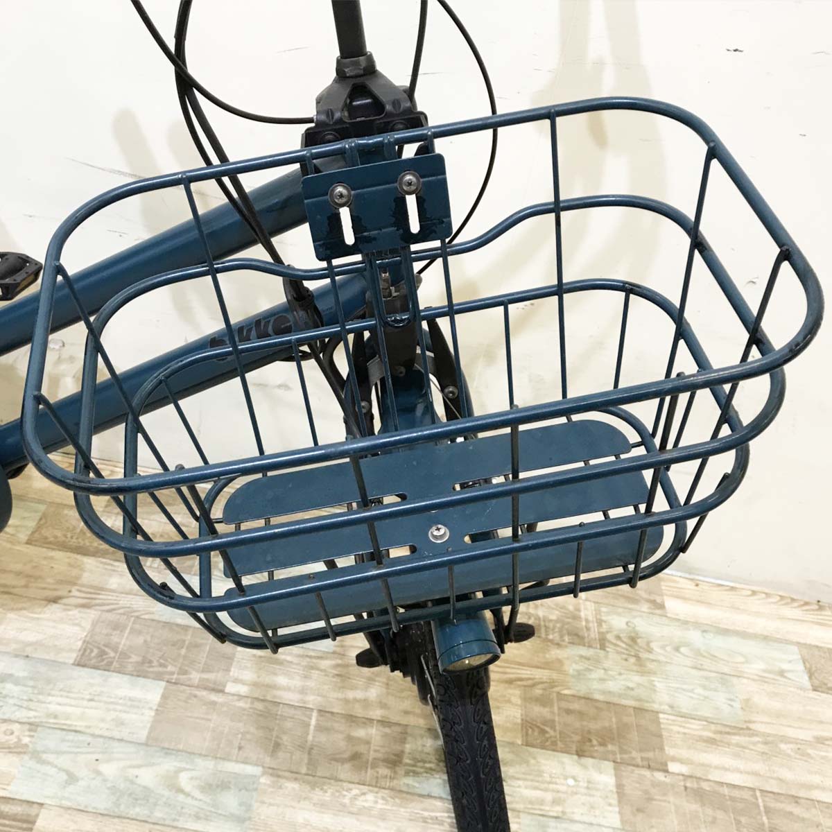中古電動自転車 ブリヂストン ビッケGRI グリーン 24×20インチ KI019