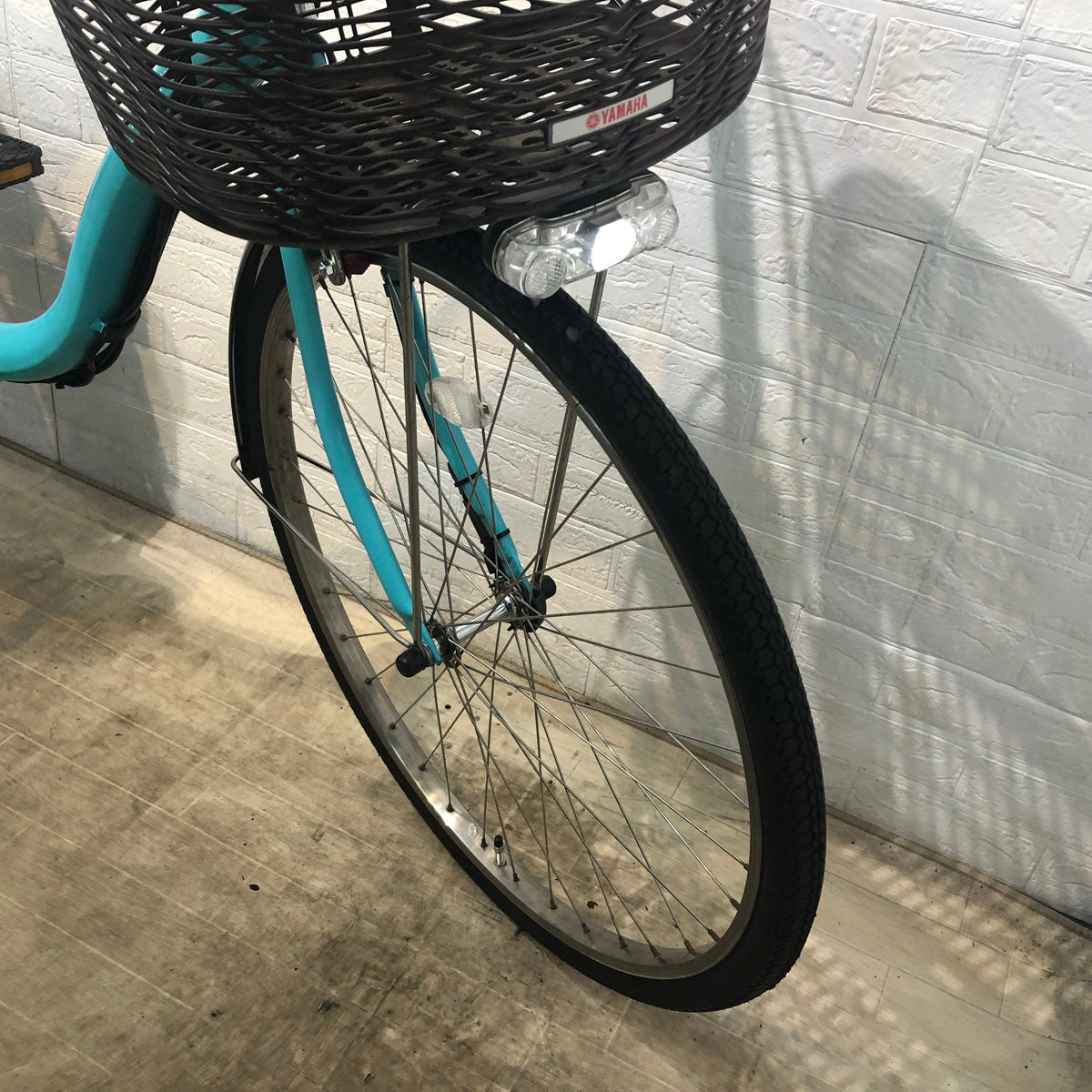 中古電動自転車 ヤマハ PAS ナチュラ L ブルー 26インチ YE105