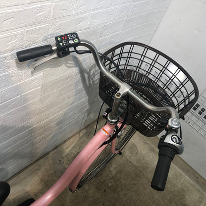 ヤマハ PAS ナチュラ L DX ピンク 26インチ YE106 【中古車】
