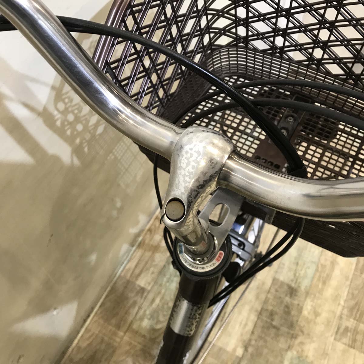 中古電動自転車 パナソニック ビビ TX ブラウン 24インチ KD072