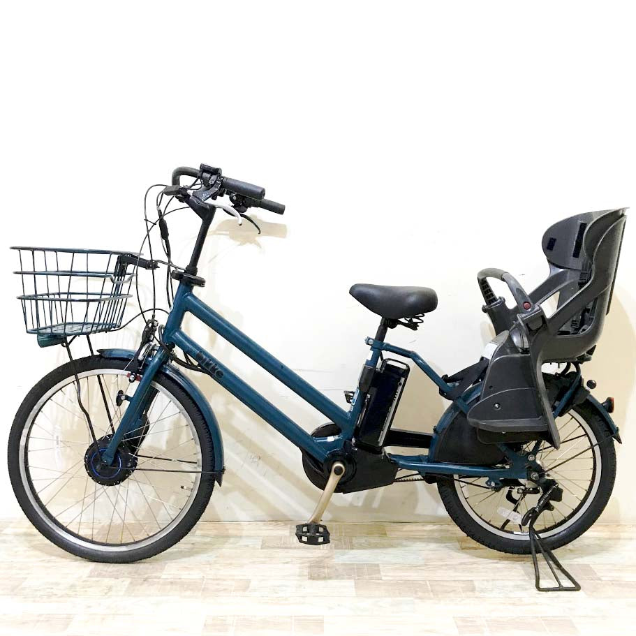 中古電動自転車 ブリヂストン ビッケGRI グリーン 24×20インチ KI019