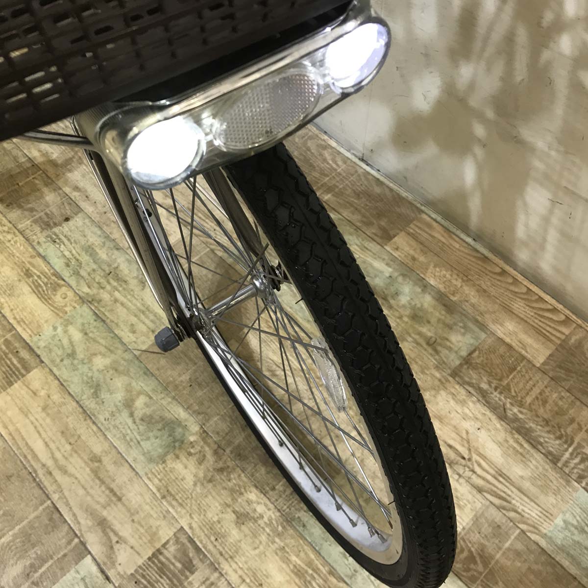中古電動自転車 パナソニック ビビ TX ブラウン 24インチ KD072