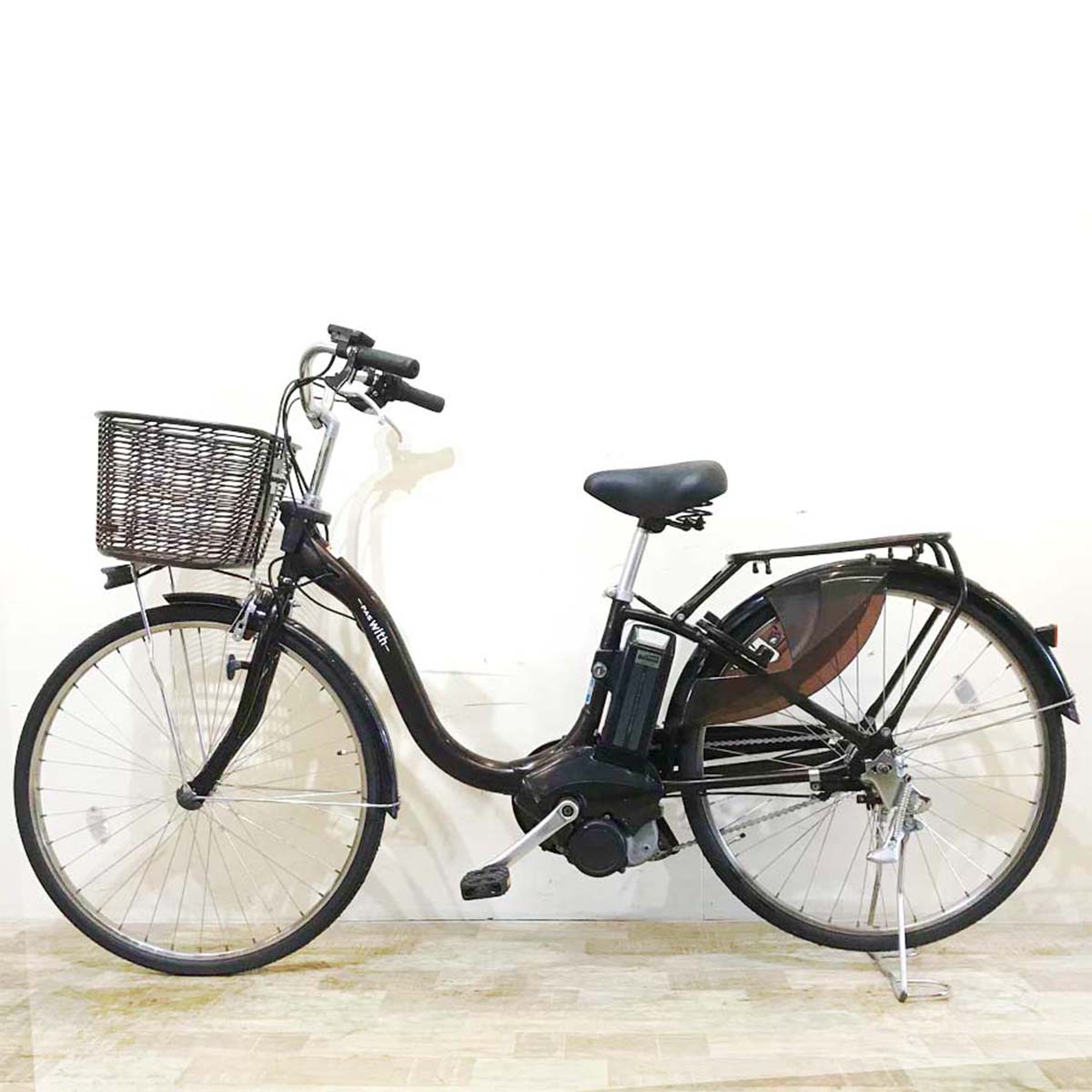 ヤマハ PAS With パス ウィズ ブラウン 26インチ KY099【中古車】
