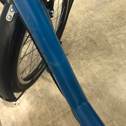 ブリヂストン アシスタ ファイン ミニ ブルー 前20×後18インチ YE107 【中古車】