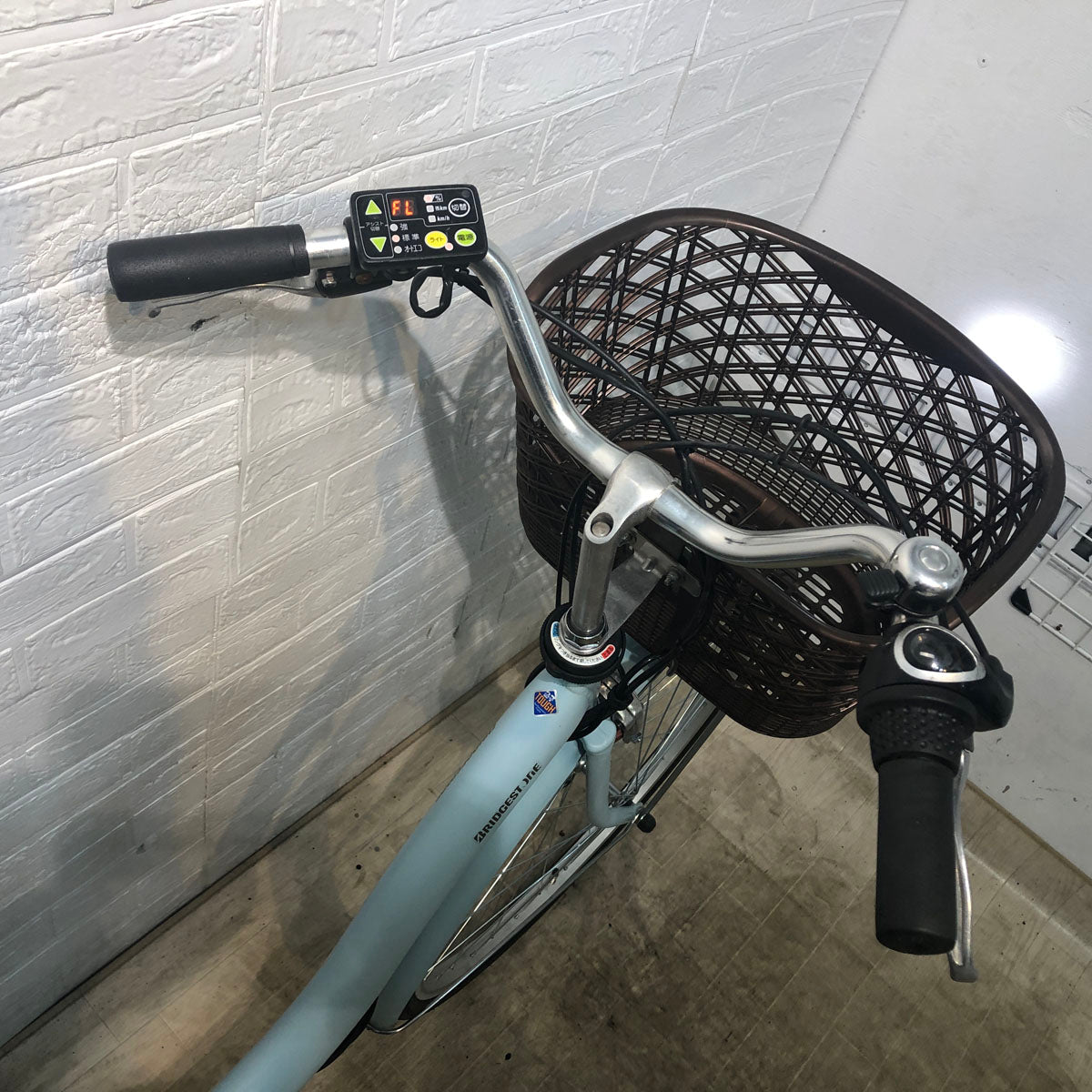 中古電動自転車 ブリヂストン アシスタ U STD ブルー 26インチ YE108 