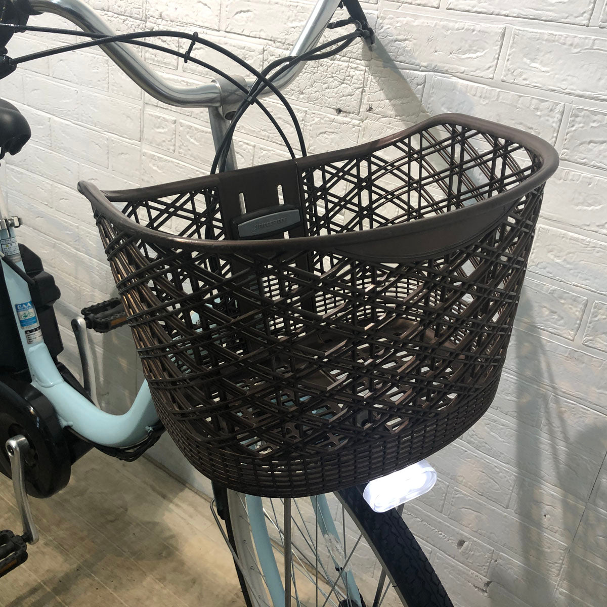 中古電動自転車 ブリヂストン アシスタ U STD ブルー 26インチ YE108