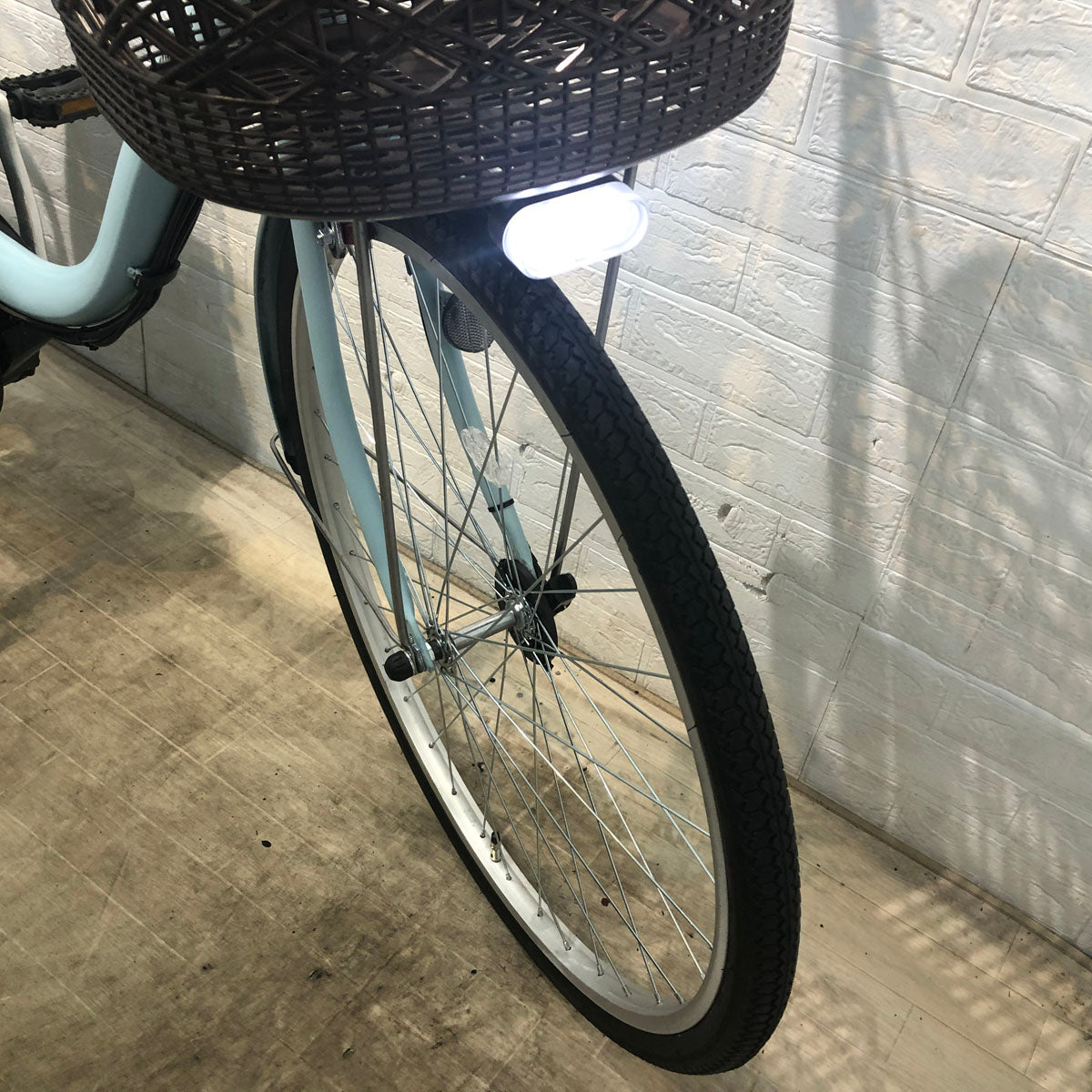 中古電動自転車 ブリヂストン アシスタ U STD ブルー 26インチ YE108