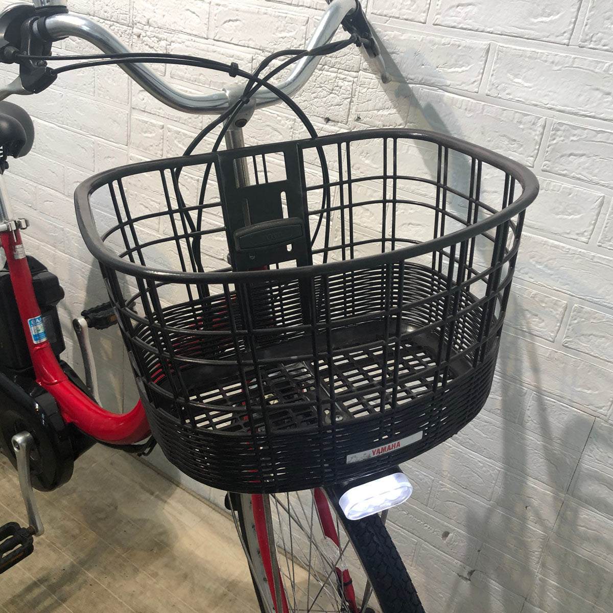 中古電動自転車 ヤマハ PAS ナチュラ M レッド 26インチ YE109