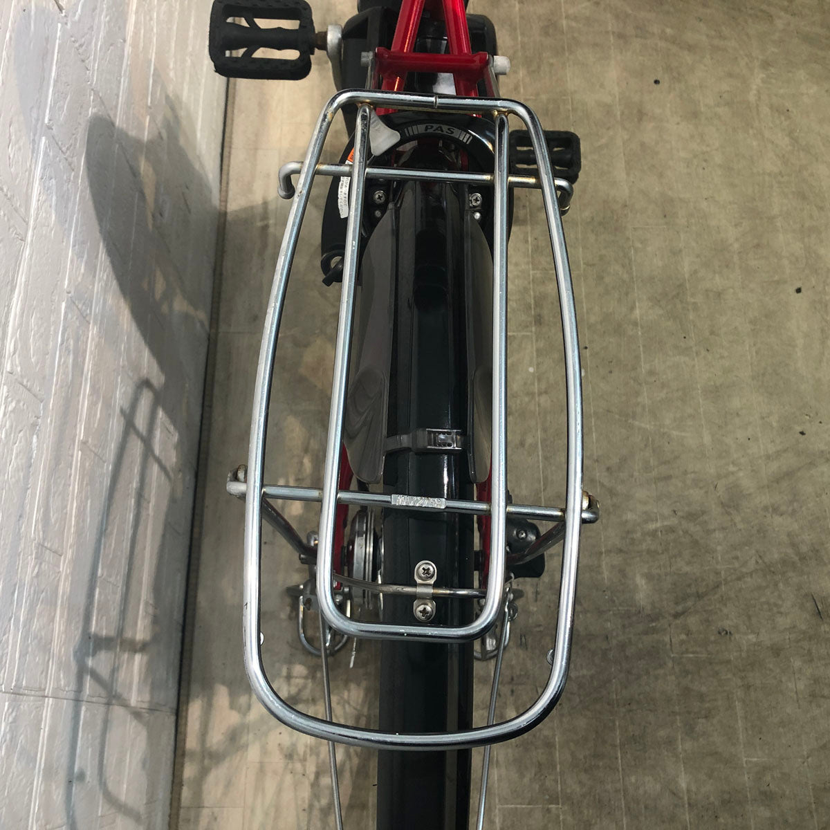 中古電動自転車 ヤマハ PAS ナチュラ M レッド 26インチ YE109