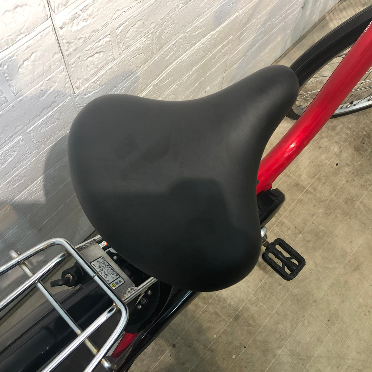 中古電動自転車 ヤマハ PAS ナチュラ M レッド 26インチ YE109