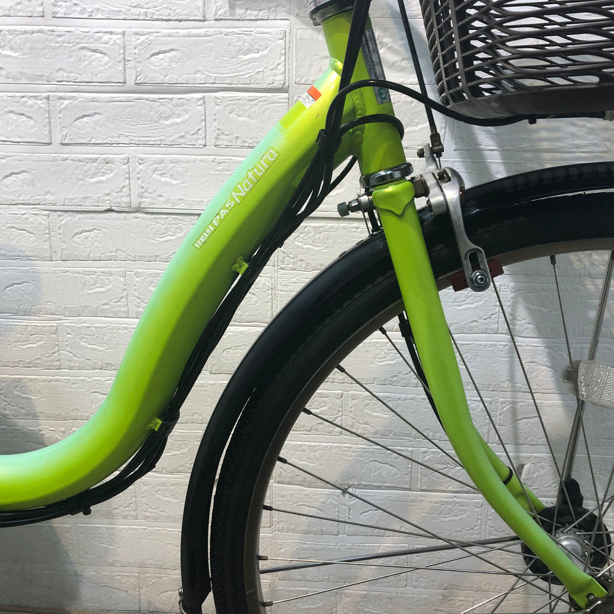 中古電動自転車 ヤマハ PAS ナチュラ L グリーン 26インチ YE110 – e