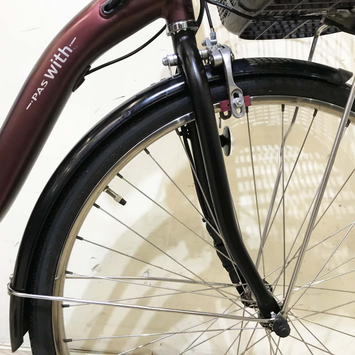 ヤマハ PAS ウィズ ブラウン 26インチ KI023 【中古車】