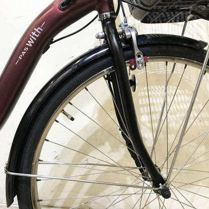 ヤマハ PAS ウィズ ブラウン 26インチ KI023 【中古車】