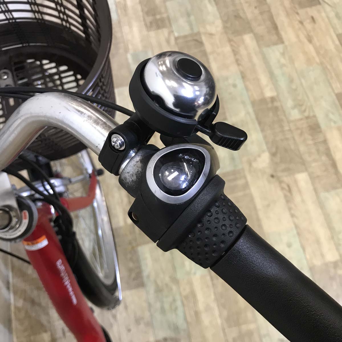 中古電動自転車 ヤマハ PAS ナチュラ S レッド 24インチ KD076