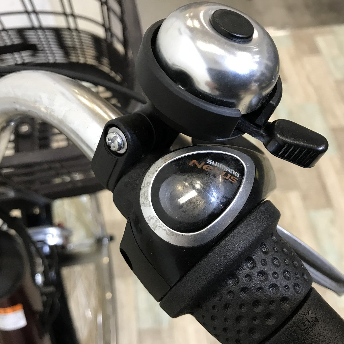 中古電動自転車 ヤマハ PAS ウィズ ブラウン 26インチ KI023