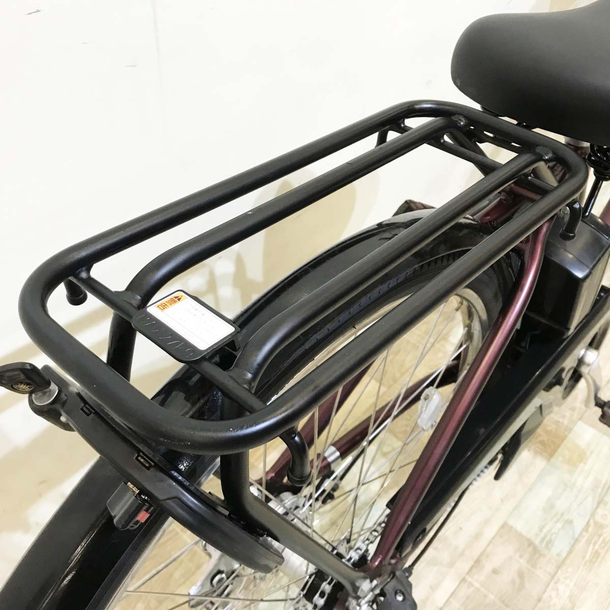 中古電動自転車 ヤマハ PAS ウィズ ブラウン 26インチ KI023