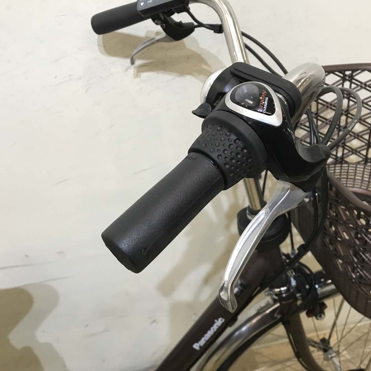 中古電動自転車  パナソニック ビビ DX ブラウン 26インチ KD077