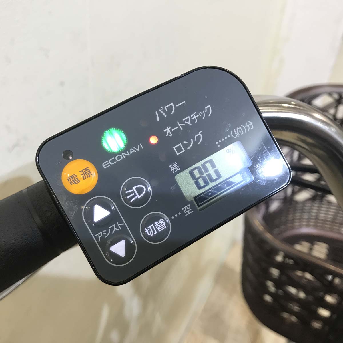 中古電動自転車  パナソニック ビビ DX ブラウン 26インチ KD077