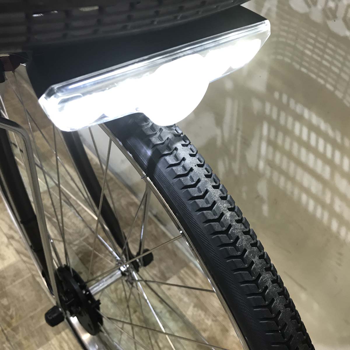 中古電動自転車  パナソニック ビビ DX ブラウン 26インチ KD077