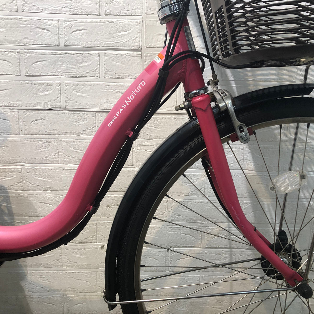 電動自転車 ヤマハ PASビエンタ 26インチ ピンク 大容量バッテリー8ah