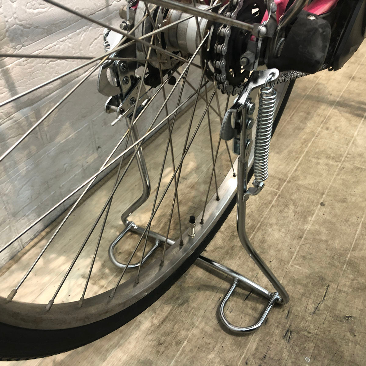 中古電動自転車 ヤマハ PAS ナチュラ L ピンク 26インチ YE112
