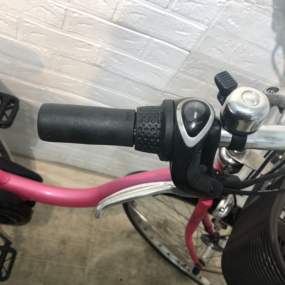 中古電動自転車 ヤマハ PAS ナチュラ L ピンク 26インチ YE112