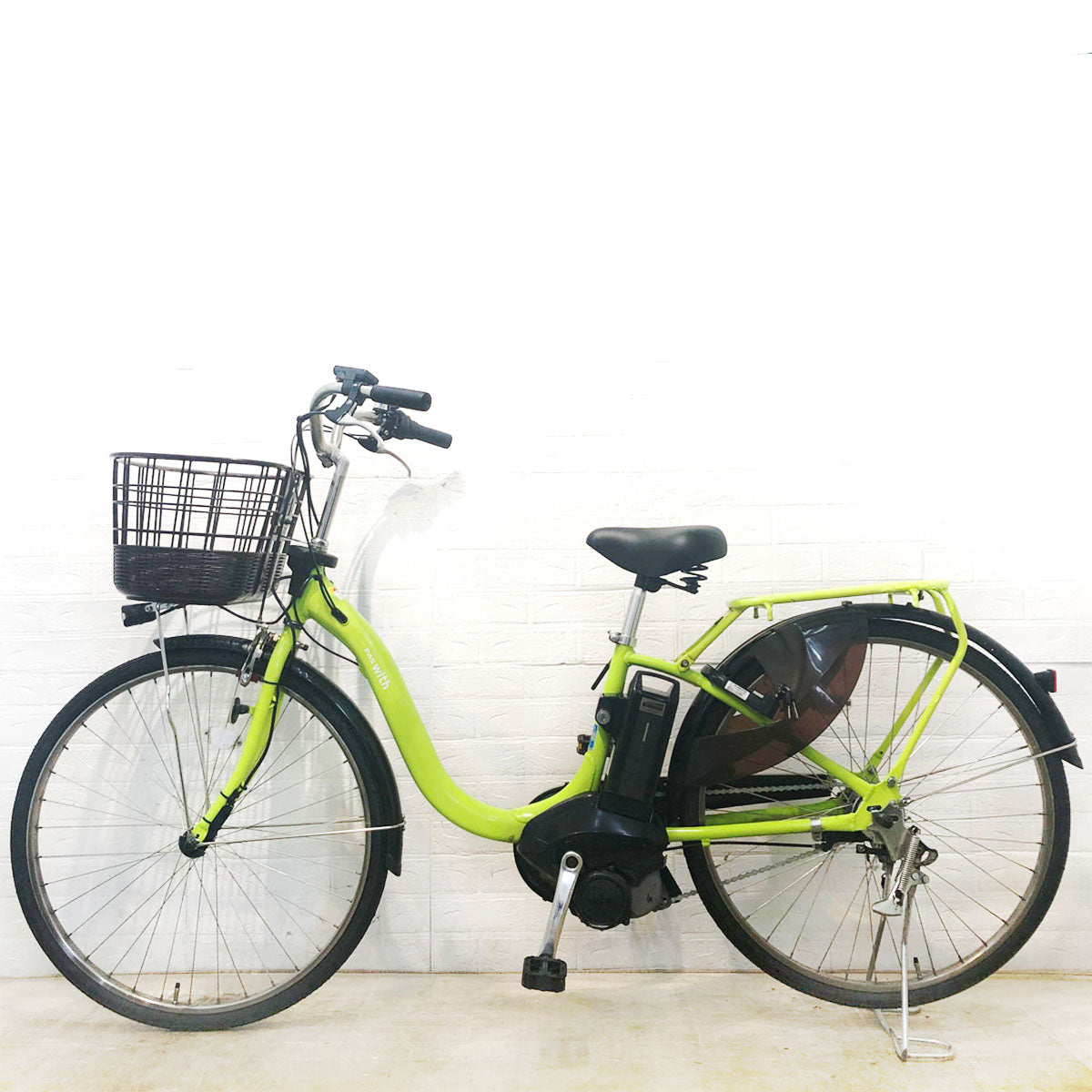 ヤマハ PAS With パス ウィズ グリーン 26インチ YE113 【中古車】