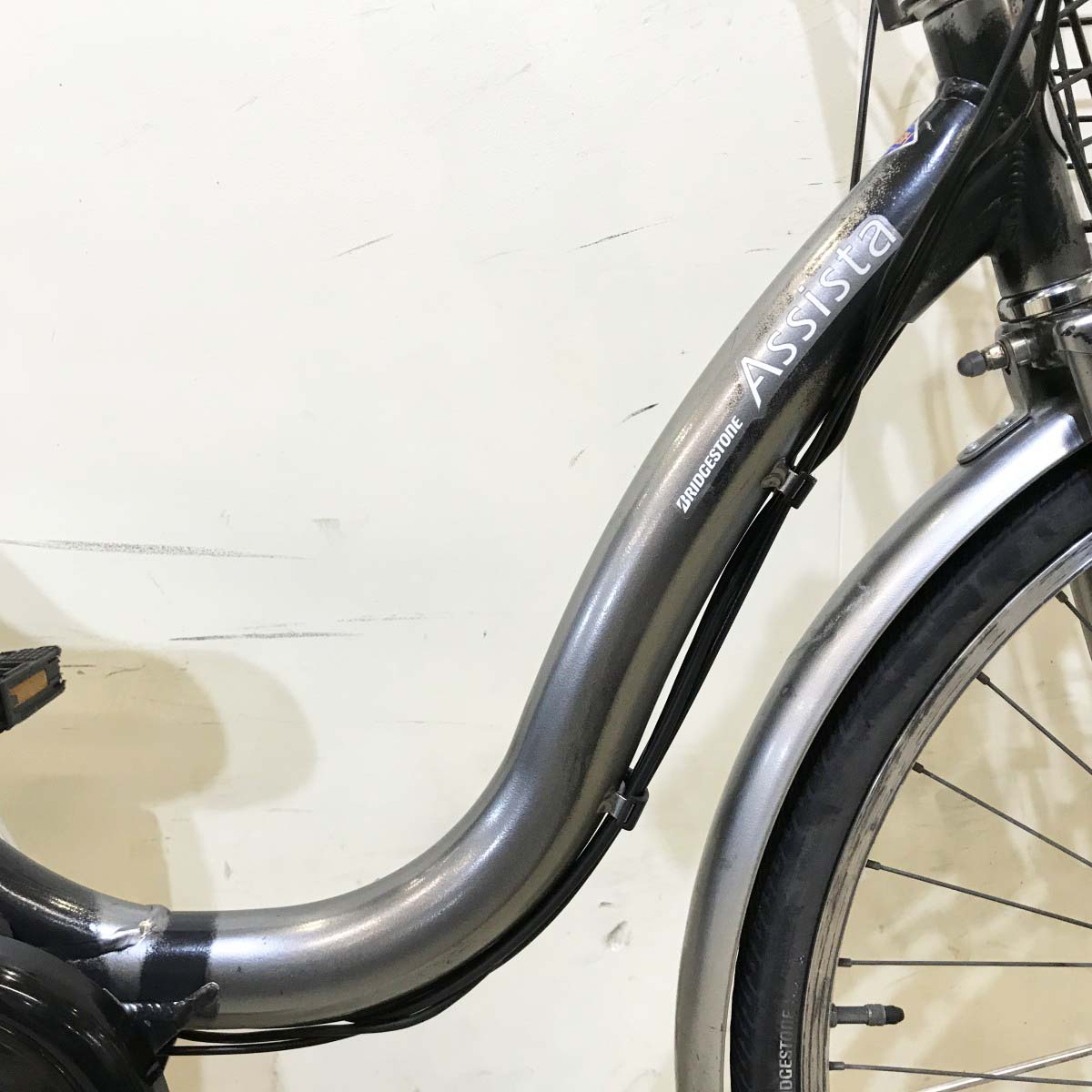 ブリヂストン アシスタ シルバー 26インチ KI025 【中古車】