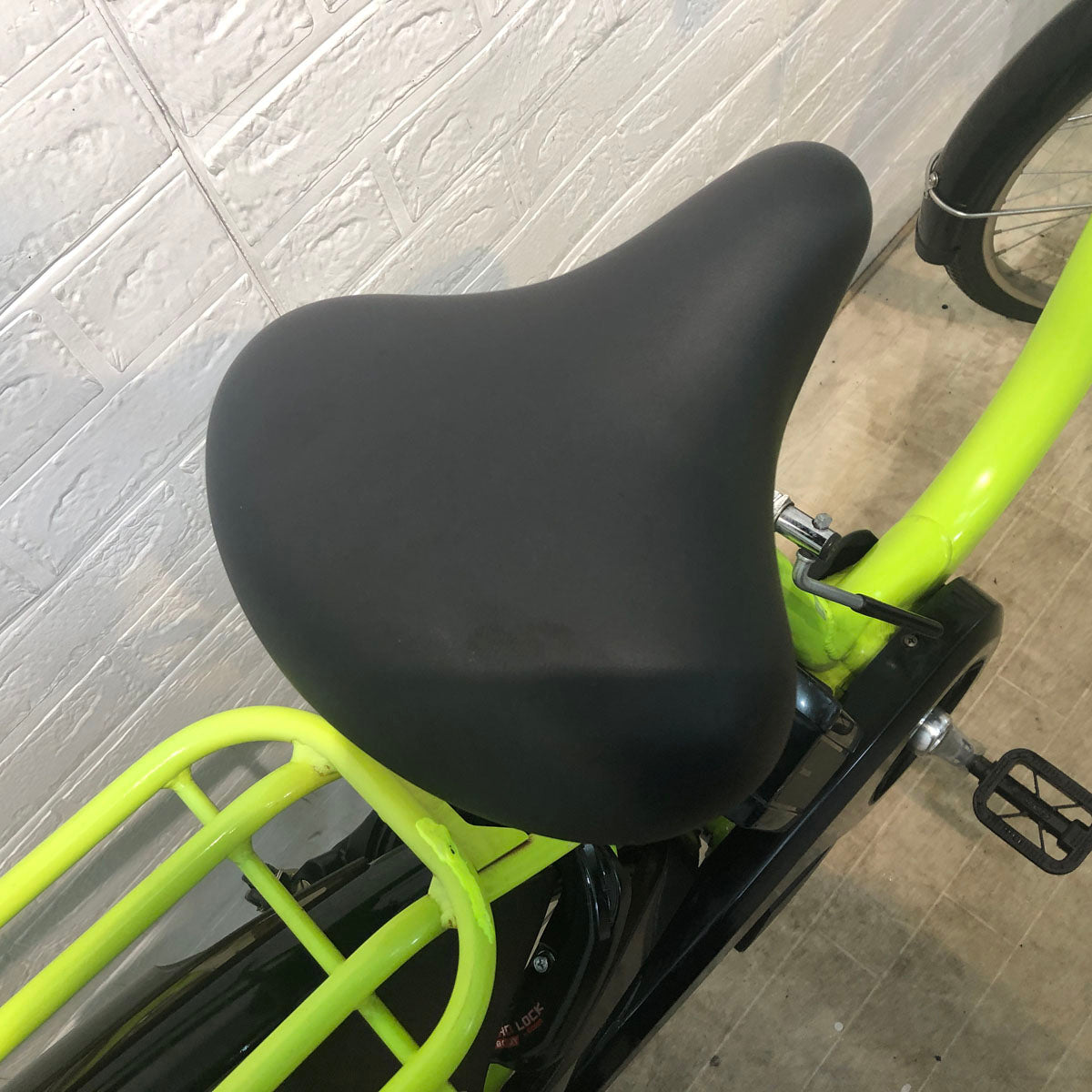 中古電動自転車 ヤマハ PAS With パス ウィズ グリーン 26インチ YE113