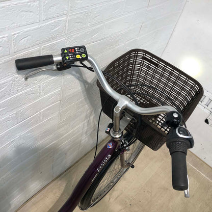 ブリヂストン アシスタ DX パープル 26インチ YX038 【中古車】