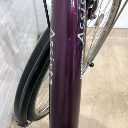 ブリヂストン アシスタ DX パープル 26インチ YX038 【中古車】