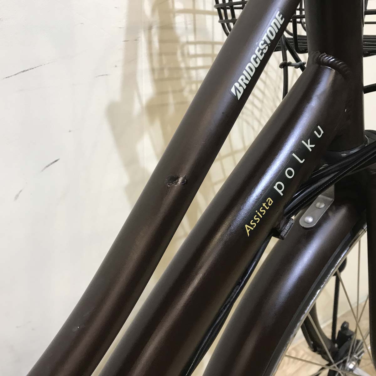 ブリヂストン アシスタ ポルク ブラウン 26インチ KD081 【中古車】
