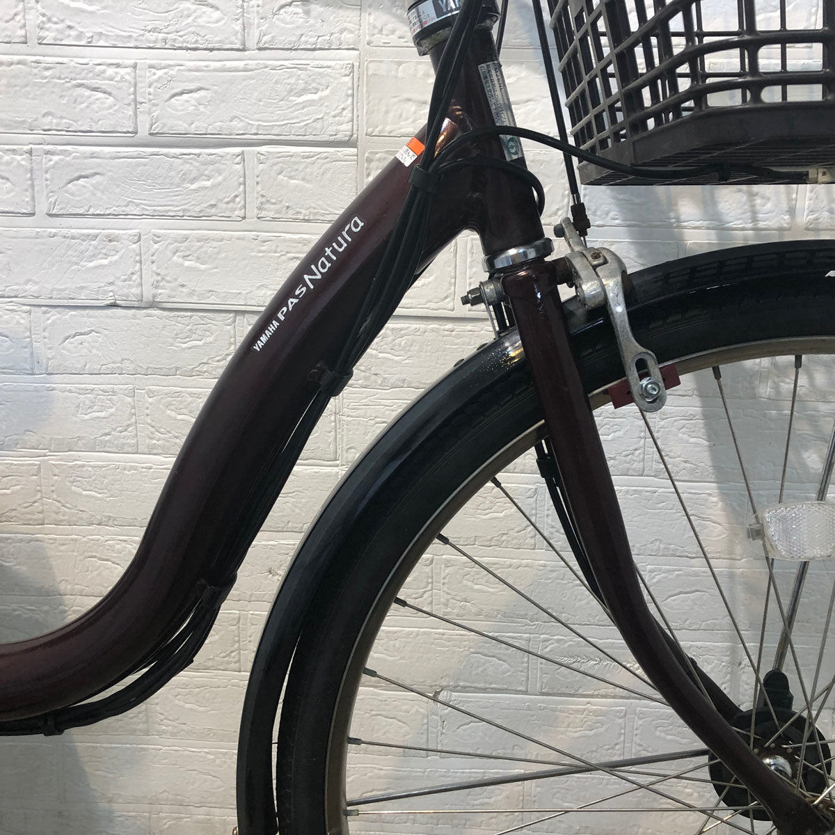 中古電動自転車 ヤマハ PAS ナチュラ L ブラウン 26インチ YE115 – e