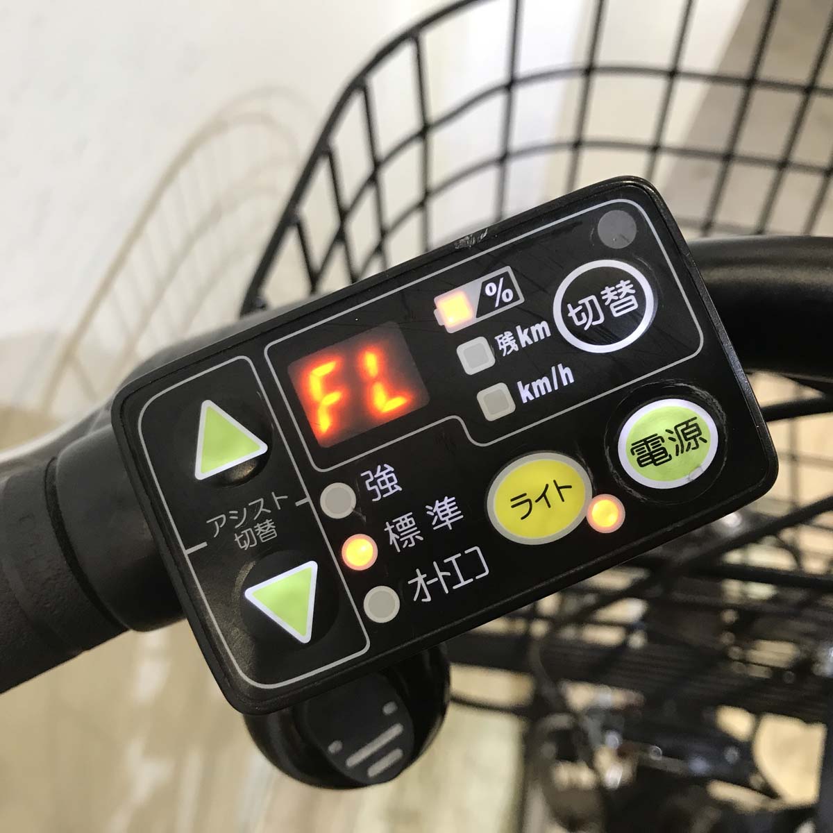 中古電動自転車 ブリヂストン アシスタ ポルク ブラウン 26インチ