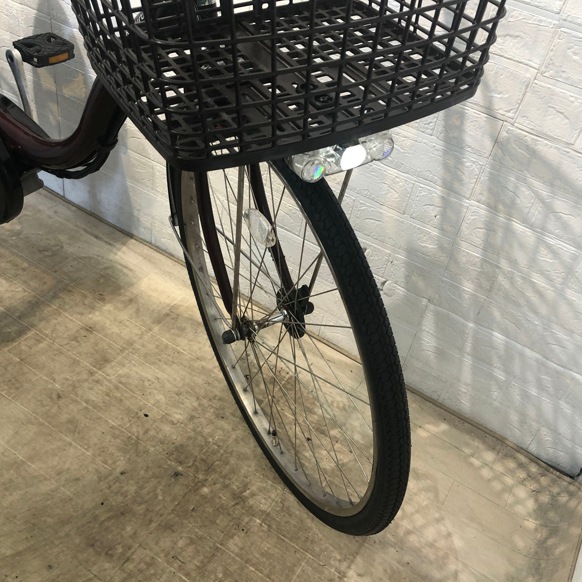 中古電動自転車 ヤマハ PAS ナチュラ L ブラウン 26インチ YE115 – e