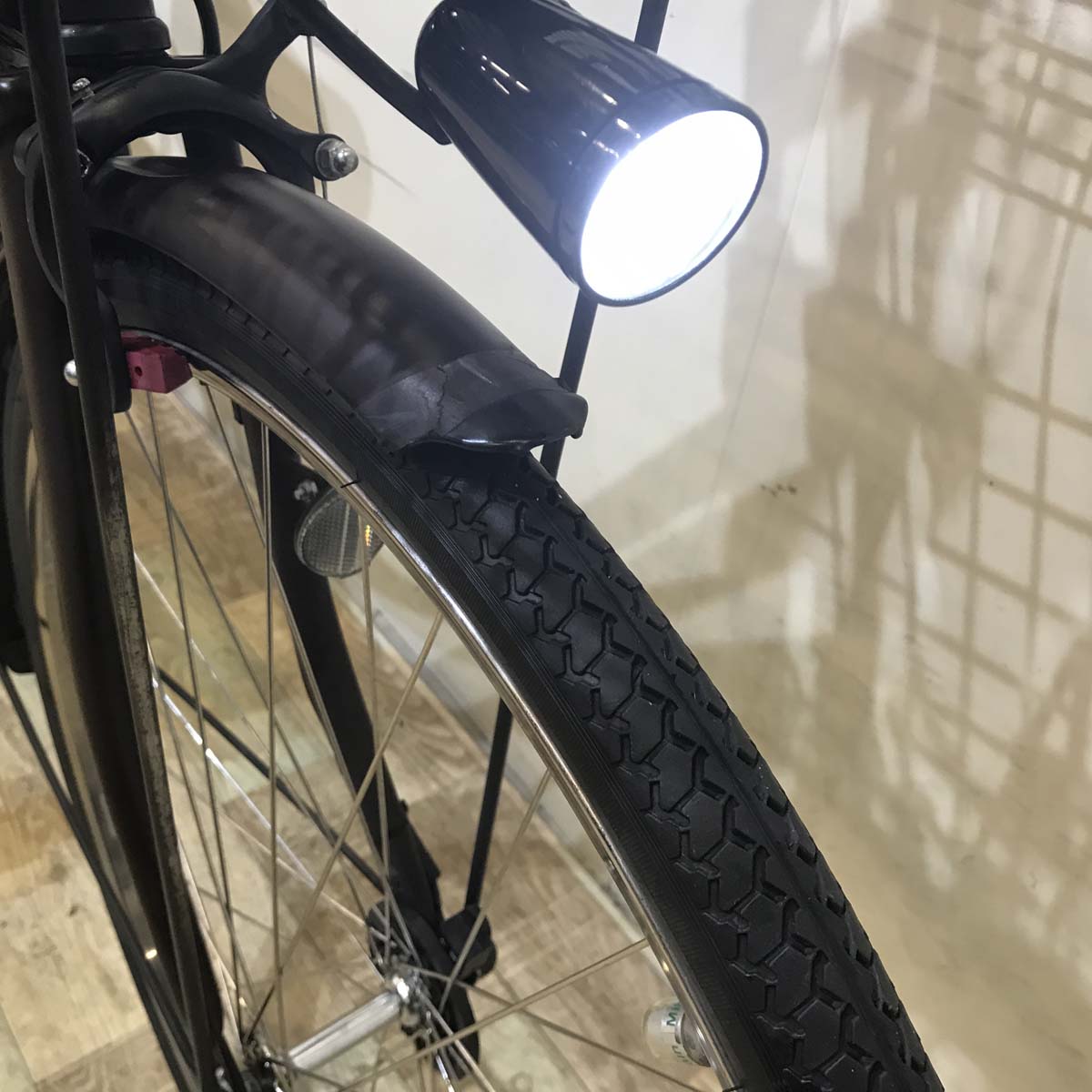 中古電動自転車  ブリヂストン アシスタ ポルク ブラウン 26インチ KD081