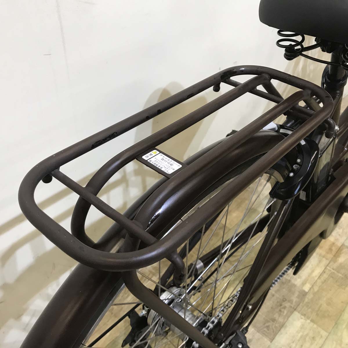 中古電動自転車  ブリヂストン アシスタ ポルク ブラウン 26インチ KD081