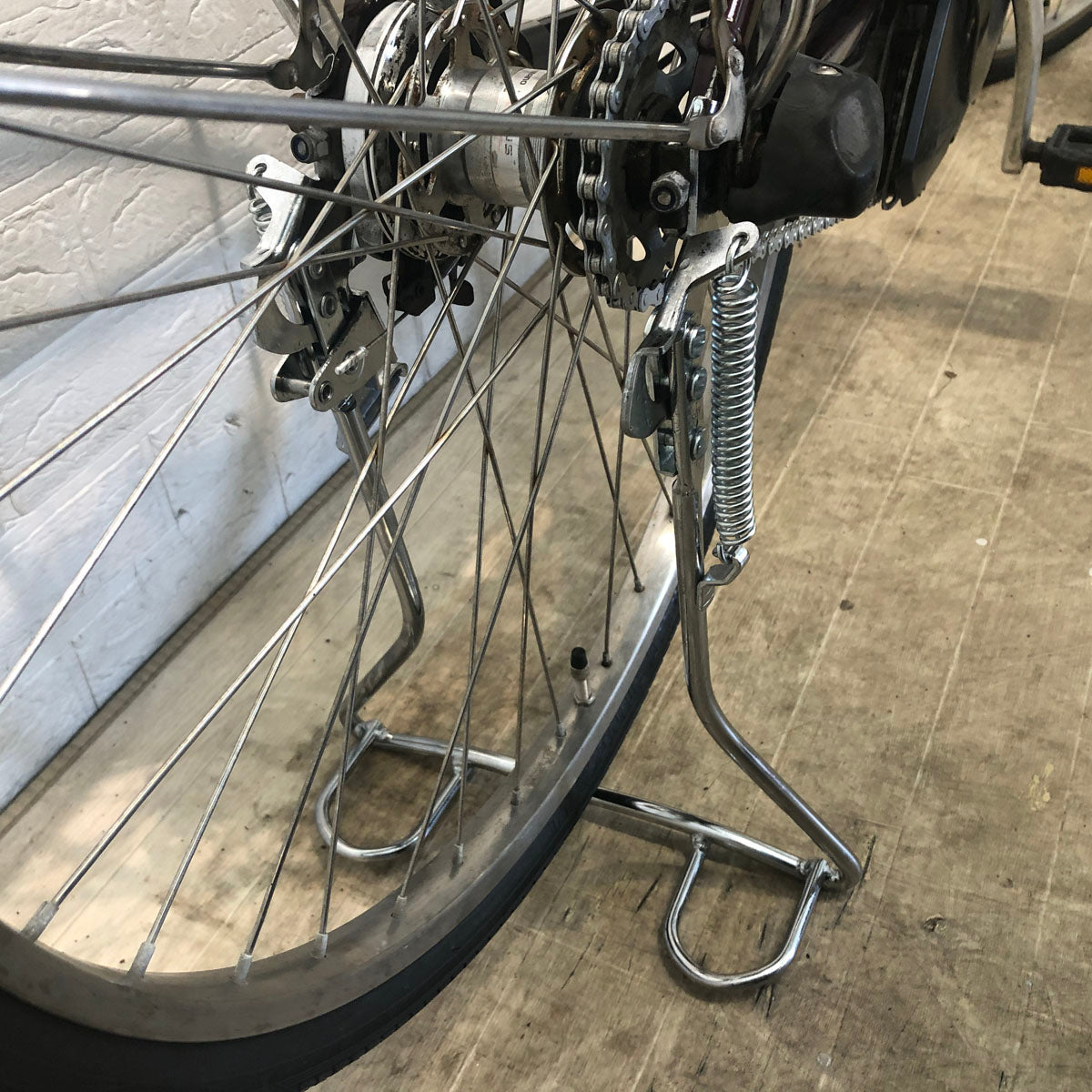 中古電動自転車 ヤマハ PAS ナチュラ L ブラウン 26インチ YE115